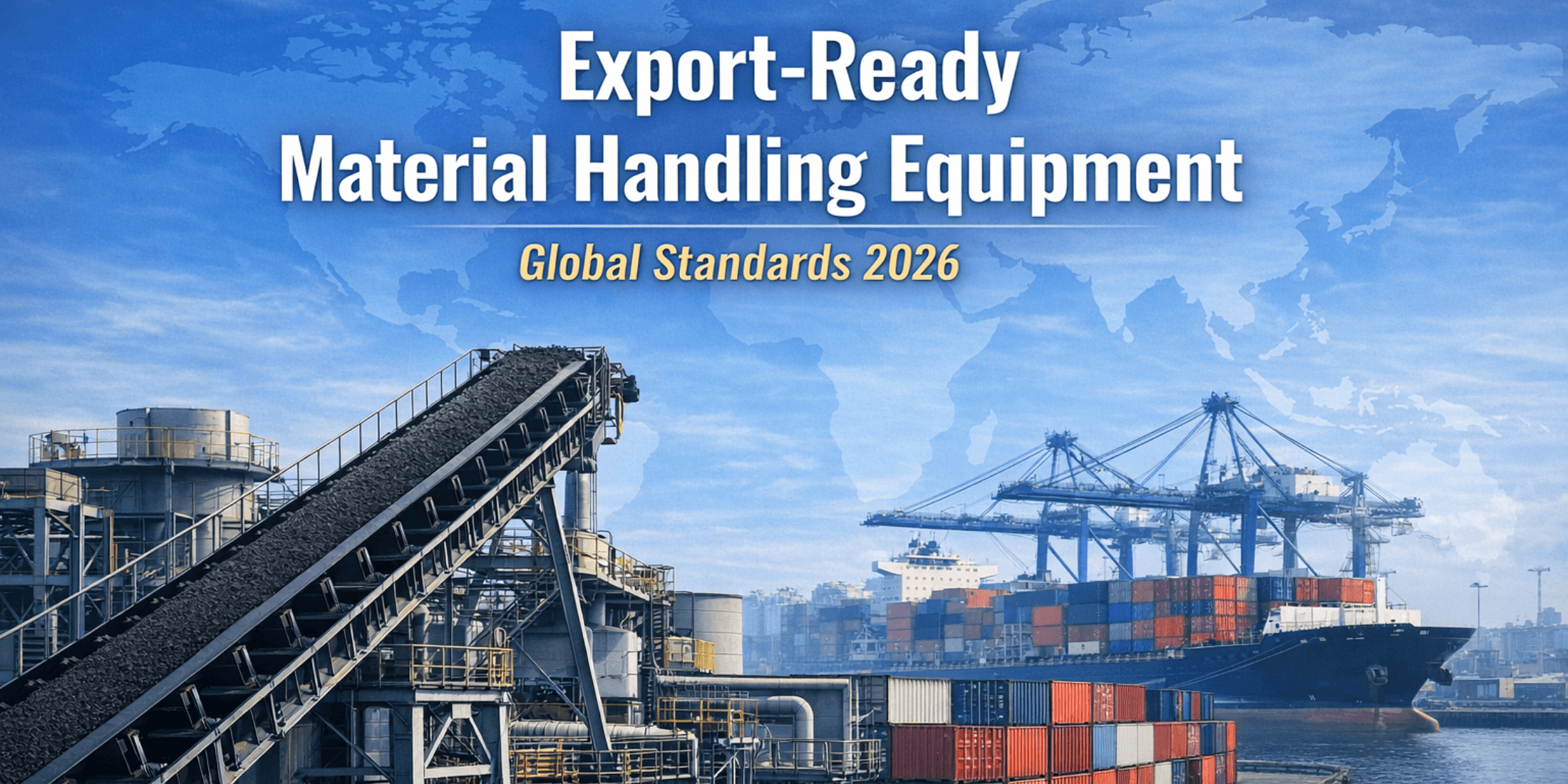 export ready material handling equipment manufacturer in India