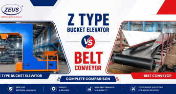 Z Type Bucket Elevator vs Belt Conveyor
