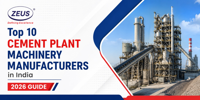 Top 10 Cement Plant Machinery Manufacturers in India