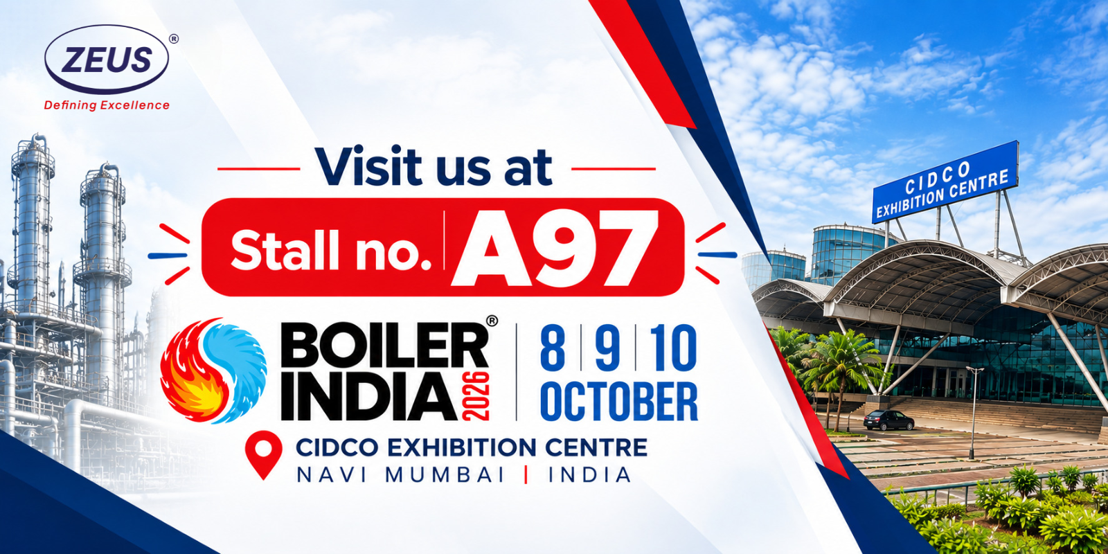 Zeus Engitech at Boiler India 2026: Visit Stall A97