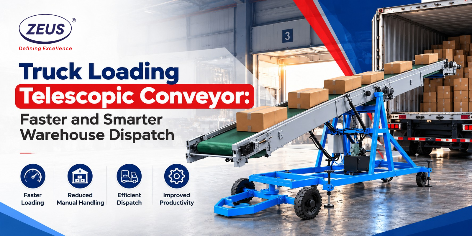 Truck Loading Telescopic Conveyor