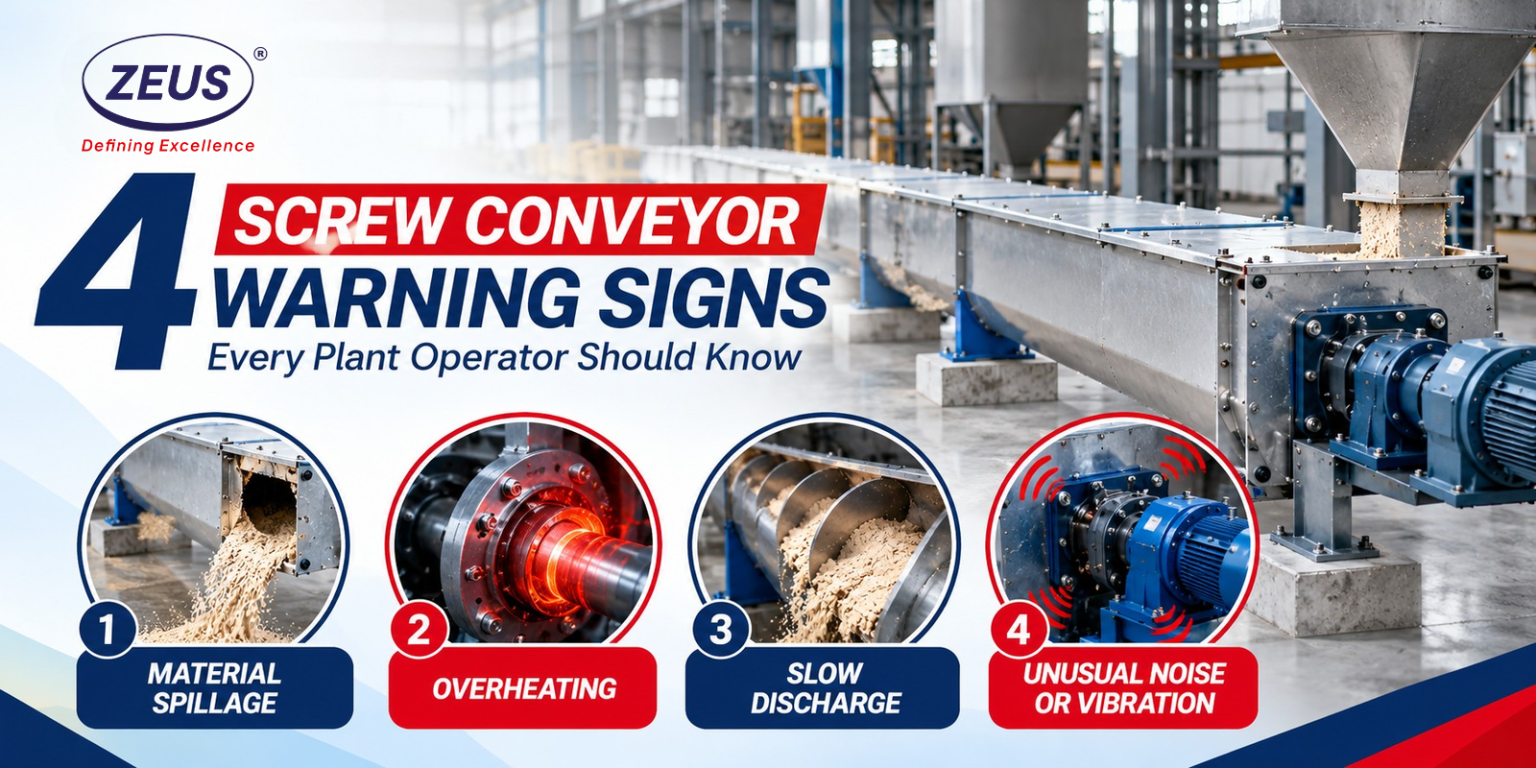 4 Screw Conveyor Warning Signs You Should Never Ignore